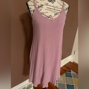 Sweet purple summer dress